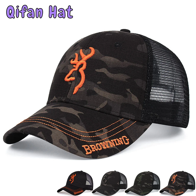 Ventilerande baseballkeps i mesh för herrar sommar_voghion.com