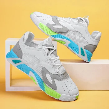 

Breathable Comfortable Fashion Sneakers Wear-Resistant Lightweight Man Causal Shoes Zapatos Hombre Male Platform Hard-Wearing