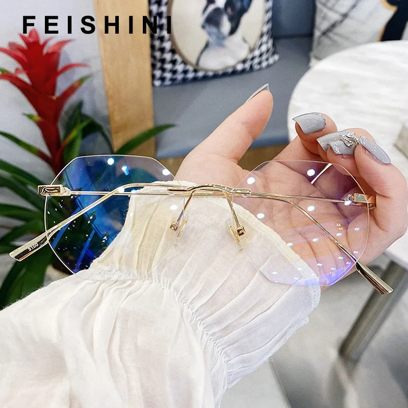 Очки Feishini с защитой от синего света и фильтром уменьшают нагрузку на очки без