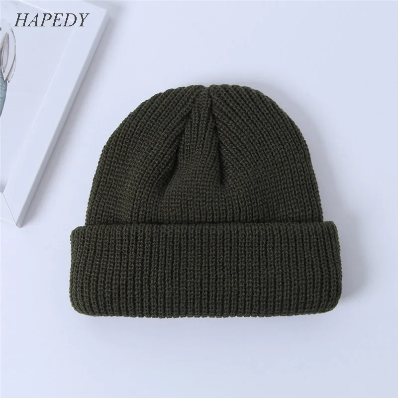 HAPEDY года, шапки карамельного цвета в стиле хип-хоп для мальчиков и девочек на осень и зиму, Повседневные шапки унисекс, акриловые шапки для влюбленных