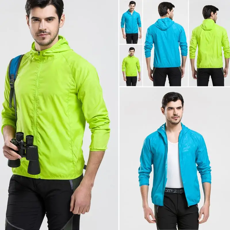 Men Women Quick Dry Hiking Jackets New Waterproof Sun-Protective Outdoor Sports Coats Skin Male Female Windbreaker
