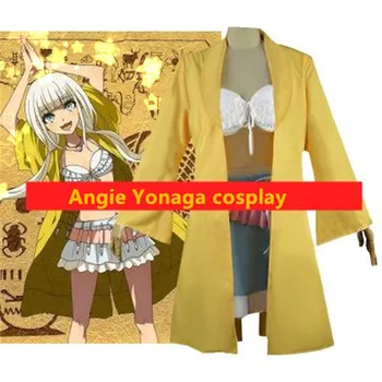

Danganronpa: Trigger Happy Havoc Angie Yonaga Cosplay Halloween women's party stage costumes