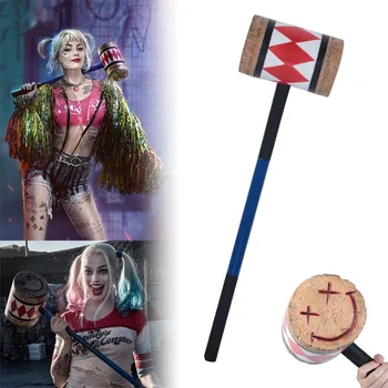 

Movies Birds of Prey: and The Fantabulous Emancipation of One Harley Quinn Halloween Masquerade Cosplay Hammer Weapon Props