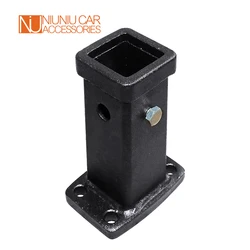 Adaptateur de boulon de Tube de récepteur d'attelage de barre de remorquage de 2 pouces de 160mm de remorque pièces de RV accessoires de caravane 