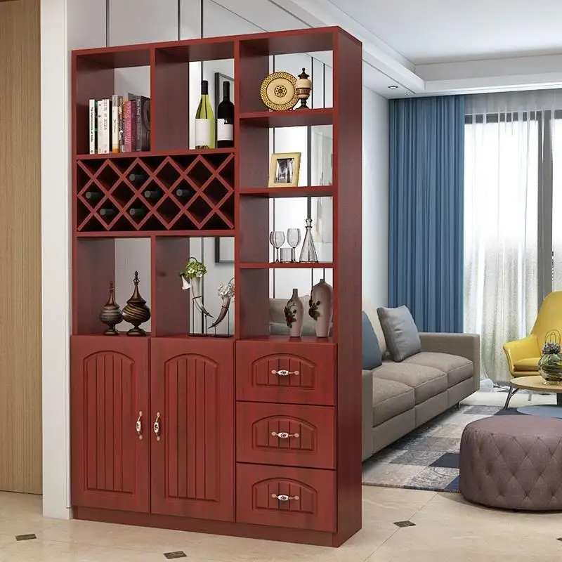 Version C Gabinete Vetrinetta Da Esposizione Mobilya Mobili Per La Casa Salon Meja Mesa Mueble бар коммерческая мебель полка винный шкаф - Цвет: Version C