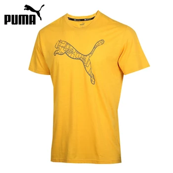 

Original New Arrival PUMA Slogan Tee Men's T-shirts short sleeve Sportswear