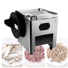 Нож для резки мяса из нержавеющей стали, овощерезка, многофункциональная коммерческая машина для резки овощей и мяса