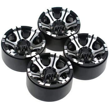 

4Pcs/Lot 1.9 Inch Beadlock Wheel Rims RC 1:10 Rock Crawler Alloy Wheels Rims for RC Crawler Traxxas Axial SCX10 CC01 Wheel Hub