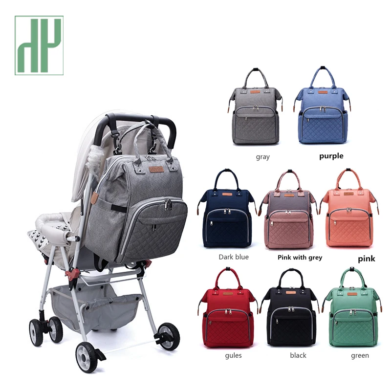 

Diaper bag large capacity casual waterproof fashion backpack multi-function travel stroller maternal and child nappy bag