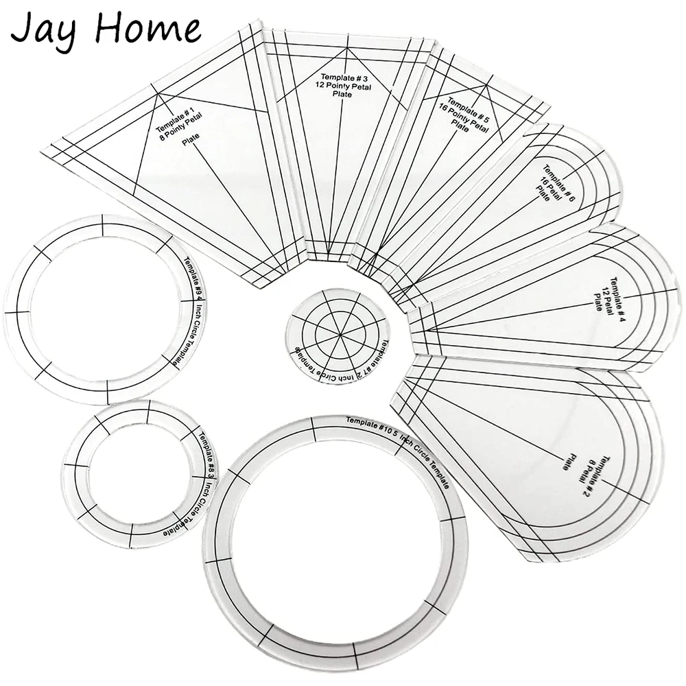 1 12 inch circle template