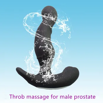 Wireless Remote Control 360 ° Rotating Vibrating Male Prostate Massage Anal Plug Butt Plug Adult Sex Toys For Men Women SM Anal 3