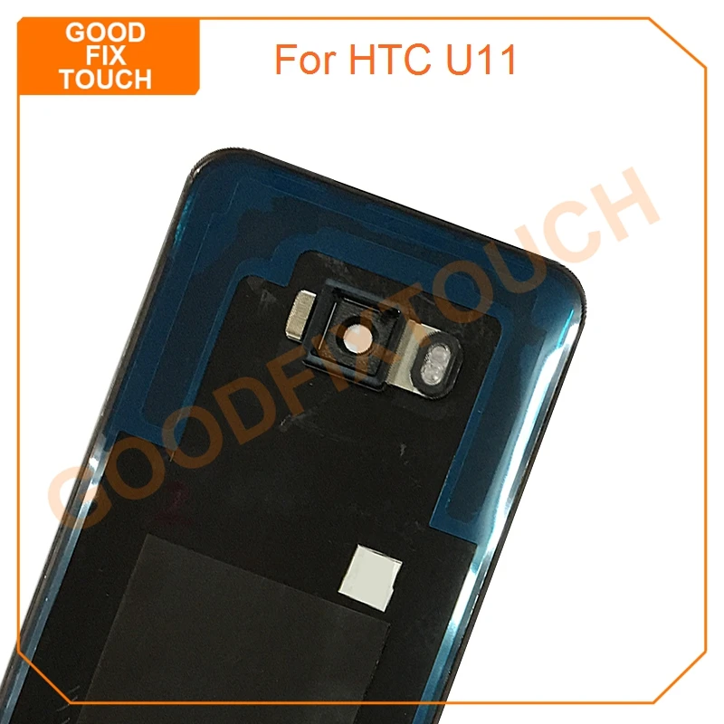 Оригинальная задняя крышка для htc U11 U 11, чехол для батареи, чехол для задней крышки с объективом камеры, стеклянный корпус задней двери для htc U11