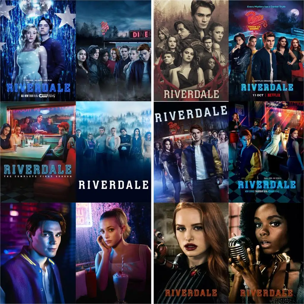 Плакаты Riverdale настенные наклейки глянцевая бумага высокой четкости украшение