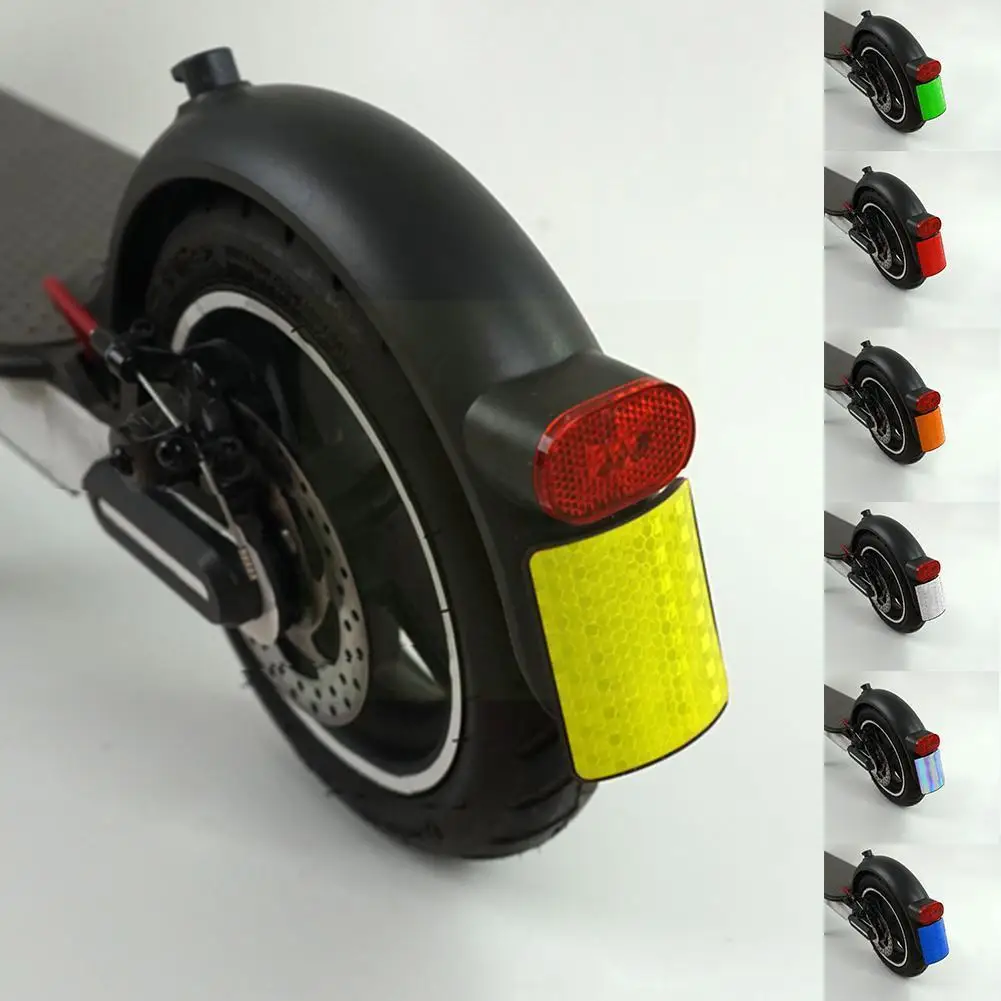 Rear Plate Reflective Sticker For Scooter Stickers Protective Decorative Throttle | Спорт и развлечения