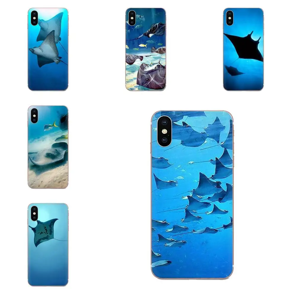 Арт Горячая классная с принтом чехол для телефона Animal Manta Ray huawei P7 P8 P9 P10 P20 P30 Lite Mini
