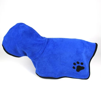 

NEW ARRIVAL Footprints pet super absorbent dog cat bath towel