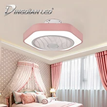 Потолочные вентиляторы с подсветкой C016 80 Вт AC220V трехскоростной вентилятор для внутреннего освещения вентилятор с дистанционным управлением диммируемая лампа для спальни для детей