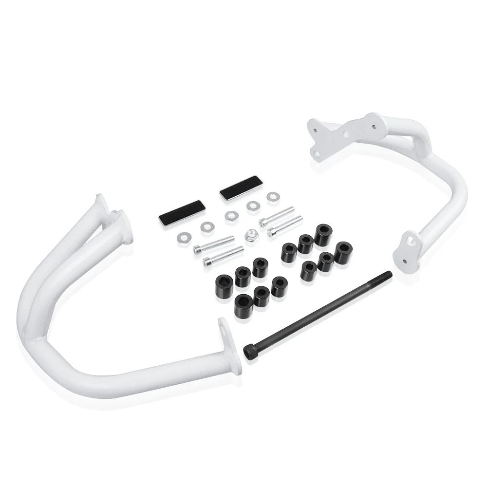 white Для KTM 390Duke 250 Duke 390 250 1 пара Аксессуары для мотоциклов защита двигателя мотоцикла рамки защиты - Цвет: white