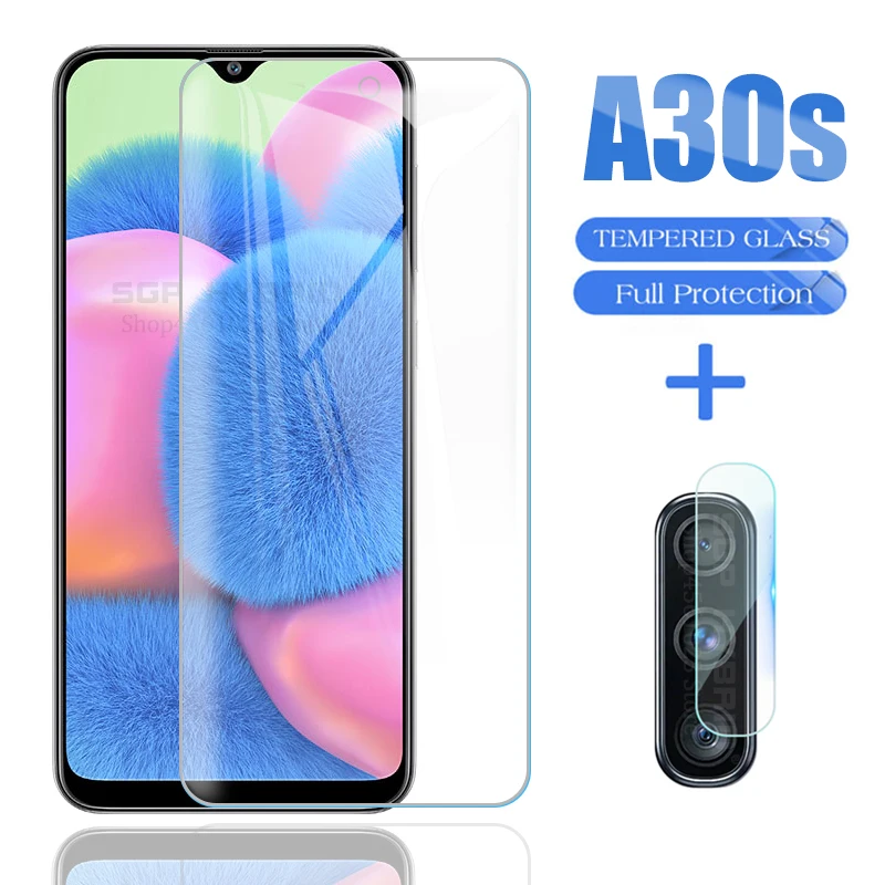 

2 in 1 Camera Lens Film For Samsung Galaxy A30S Protective Glass For Samsung samsumg A30 A 30S 30 S Screen Protector A307F Cover