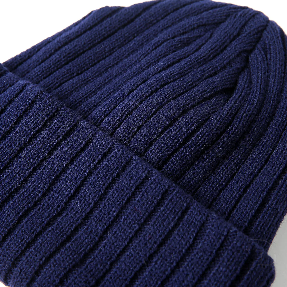 beanie skully hat Unisex Winter Solid color Knit Hat Simple stripe Women Dome Skull Beanies Men outdoor fashion Warm visor cap Z227 mens winter hat skullies