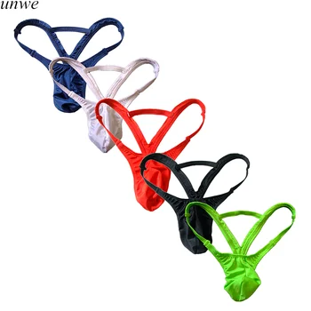 

5 PCS Brand Sexy G String for Men "V" Pattern Erotic Open Hipster Thongs Briefs Funny Men Tanga Gay Underwear Male Jockstraps
