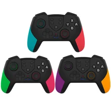 Nova vibração giroscópio sem fio joystick para ns-switch pro recarregável game console bluetooth gamepad controlador acessórios