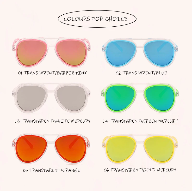 5 blue sunglasses