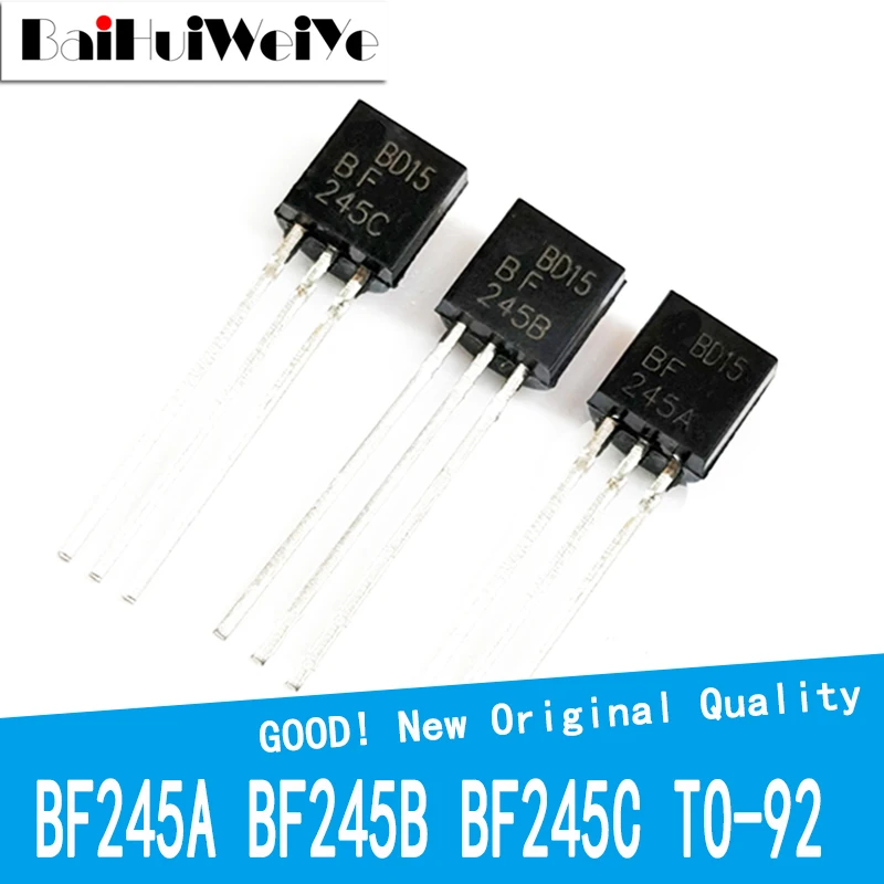 10Pcs BF245C BF245 Fairchild Transistor TO-92 Pc
