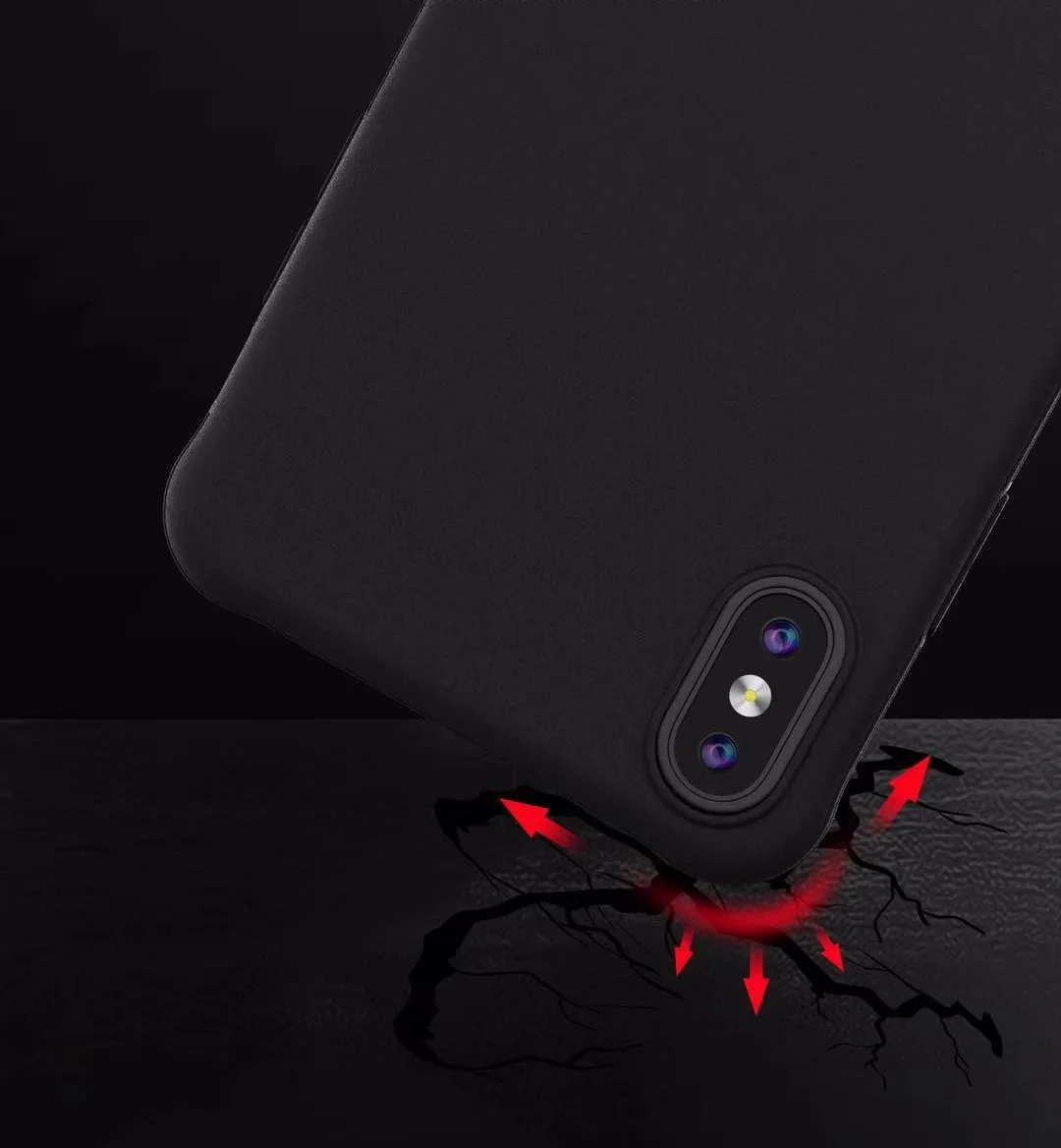 Мягкий противоударный чехол для iPhone 7 8 Plus SkipProof Phone Cover для iPhone XR X R S XS Max 6 6s Plus 7Plus 8 для корпуса