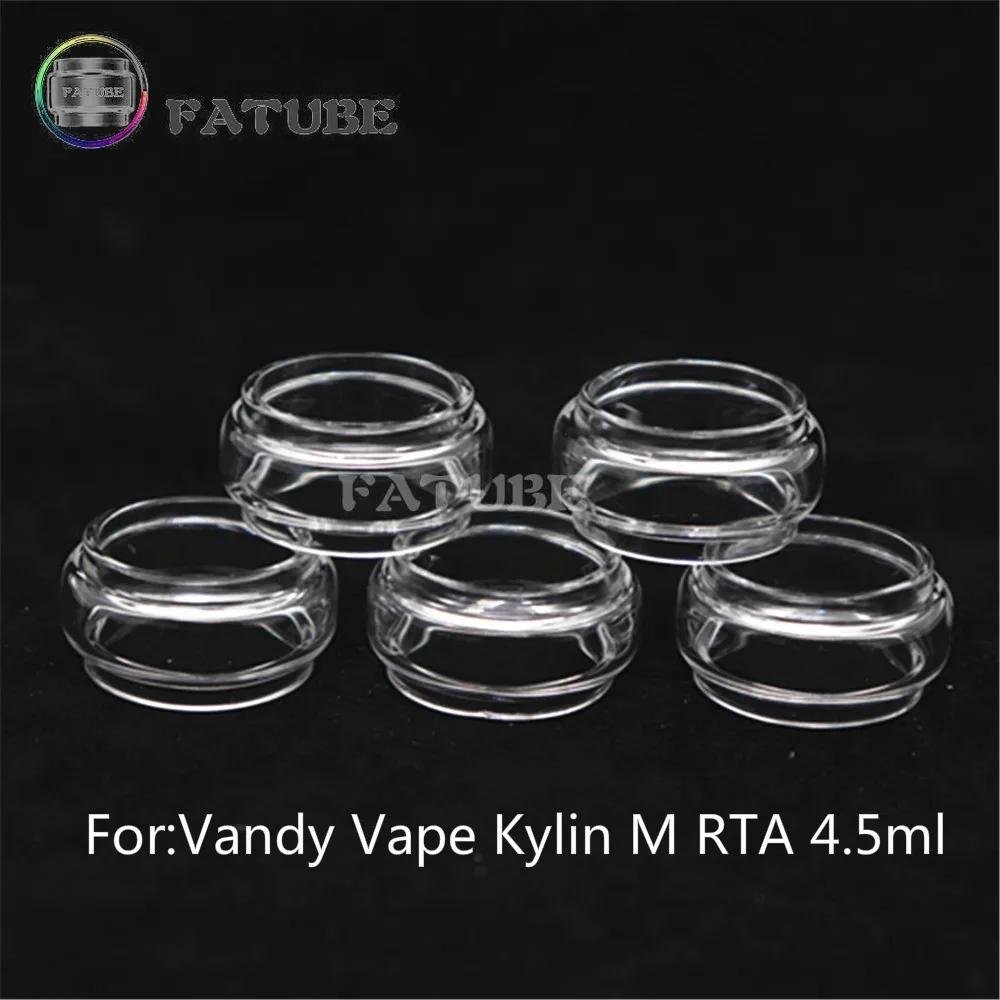 

5pcs FATUBE bubble glass Cigarette Accessories for Vandy Vape Kylin M RTA 4.5ml/Kylin Mini 5ml/Kylin v2 5Ml