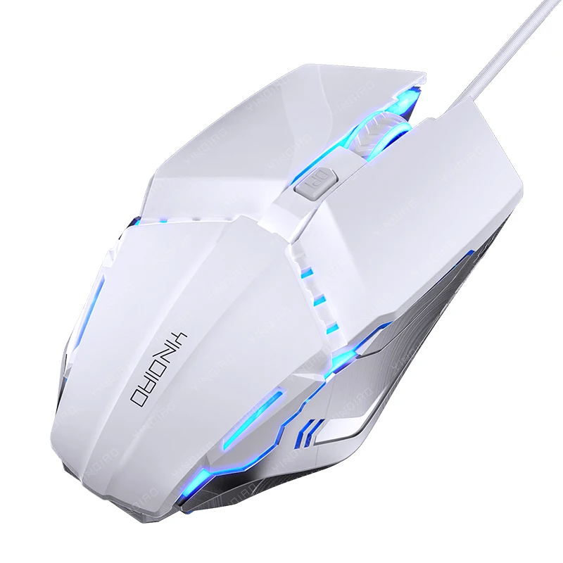 Проводная USB игровая мышь 7 цветов светильник 6 кнопок 3200DPI механические Игровые