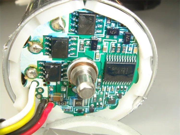 Nidec 22H двухшаровой бесщеточный мотор встроенный драйвер 12-24V бесшумный бесщеточный мотор