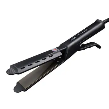 

Electric Hair Straightener Fast Warm-up Thermal Performance Professional Tourmaline Ceramic Heating Plate Hair Straightener