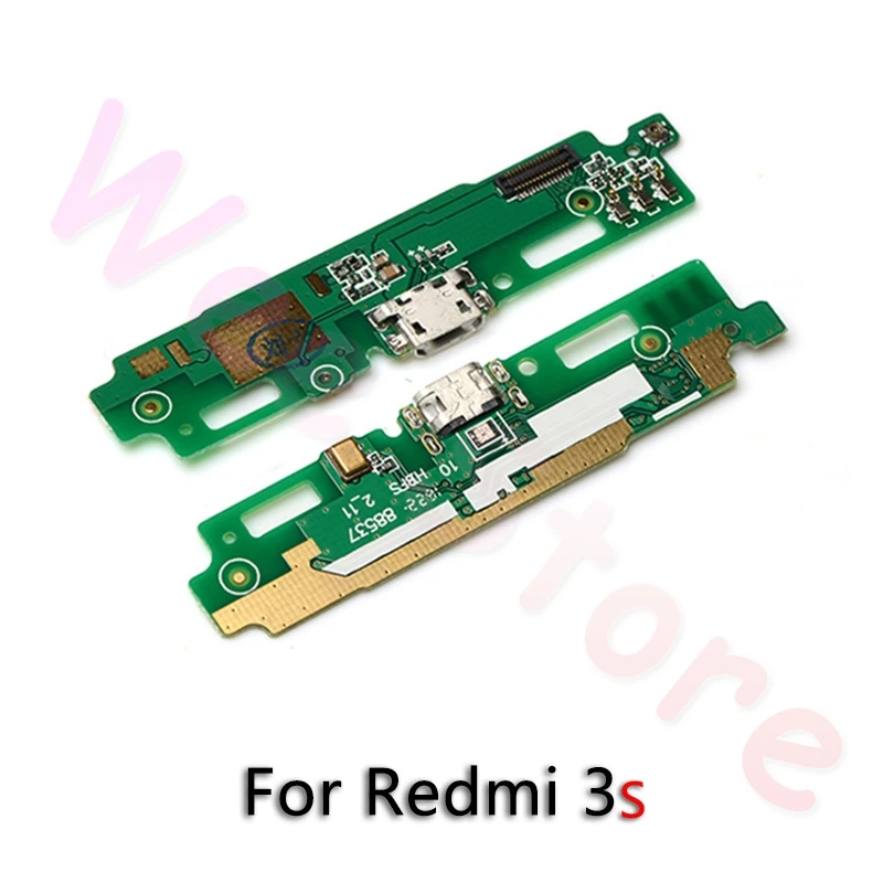 For Redmi 3s Для Xiaomi Redmi Note 3 3s 4 4x Pro Prime usb зарядка дата порт зарядное устройство док-станция гибкий кабель Замена - Цвет: For Redmi 3s
