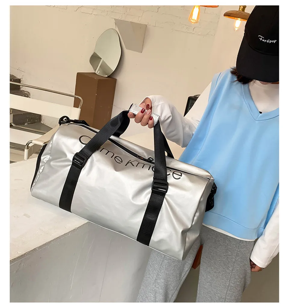 Outdoor Travel Sports Fitness Large Capacity Shoulder Bag Wet And Dry Separation Swimming Waterproof Handbag Leisure Cross Bag