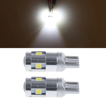 

1 Pair T10 Car Lamp 5 SMD LED 3030 Brake Parking Reverse 9-30V White 6000K