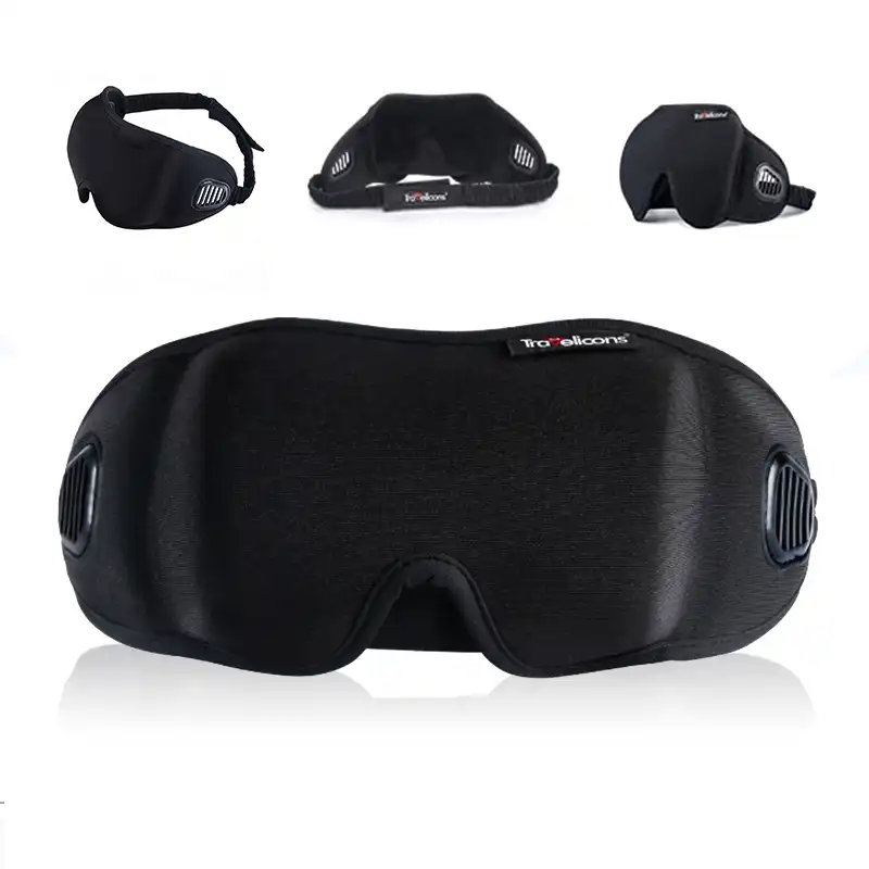 Parche Para Dormir Antifaz Para Dormir En 3d Para Hombre Y Mujer Parche Para Los Ojos Suave Portatil Para Viajes Negro Gris 1 Uds Sueno Y Ronquidos Aliexpress