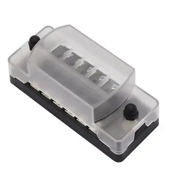 

6 Way Blade Fuse Holder Box Auto Block Case for 12-32V Car Truck Vehicle Marine