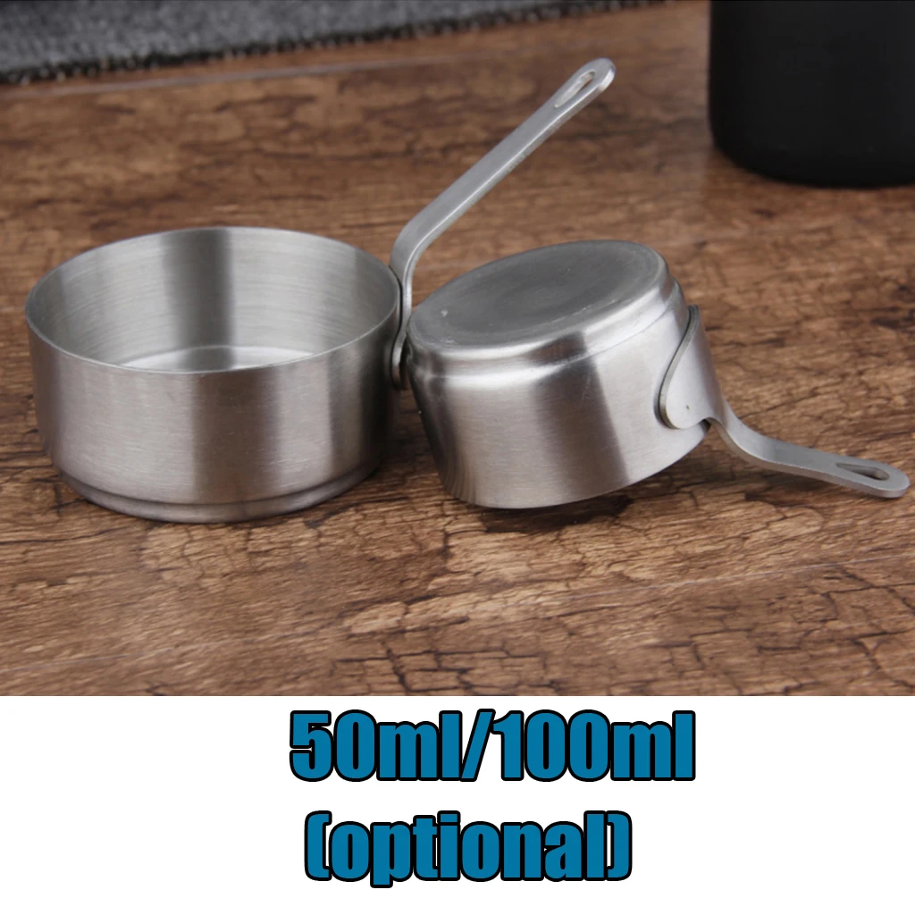 Mini Small Non Stick Sauce Pan Gravy, Mixture, Milk Pan Cooking Frying (50ml 100ml Available)