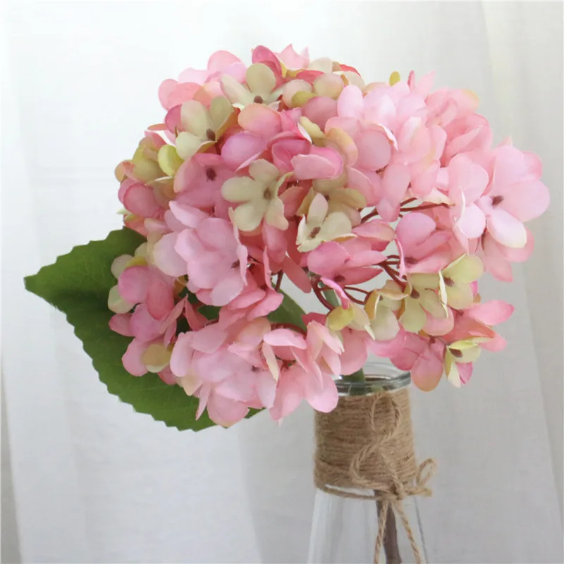 Elegant Retro Autumn Hydrangea Bouquet for Home and Event Decoration