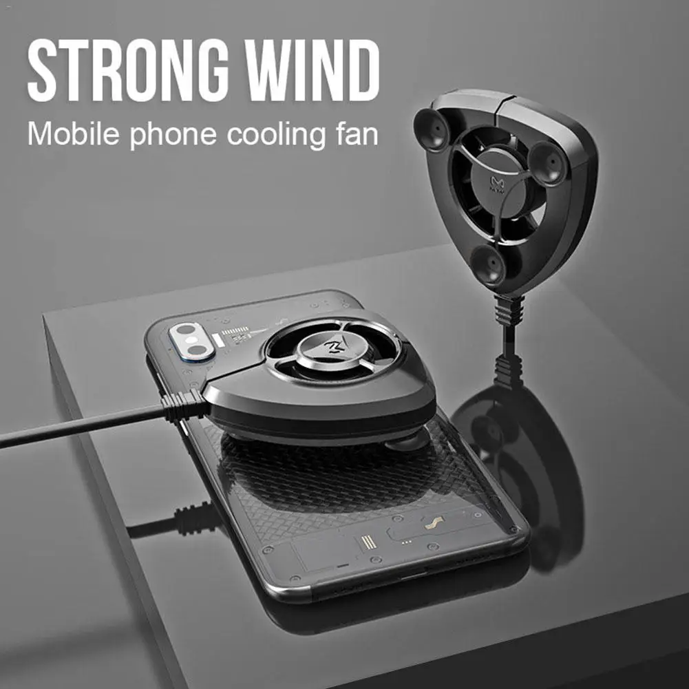 Портативный вентилятор охлаждения геймпад игровая ручка радиатор мобильный телефон кулер мини-вентиляторы охлаждения для IPhone samsung huawei Xiaomi IY335