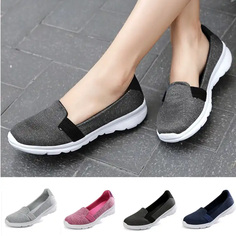 Zapatillas de vestir mujer sin cordones Clearance