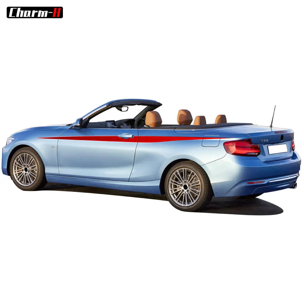 Наклейки для BMW F22 F23 2 Series виниловые Стикеры с акцентом на боковых