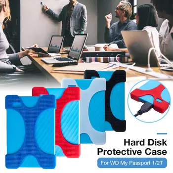 

High Quality Protective Case Hard Disk Protector Silicone Protection Cover For WD My Passport 1/2T