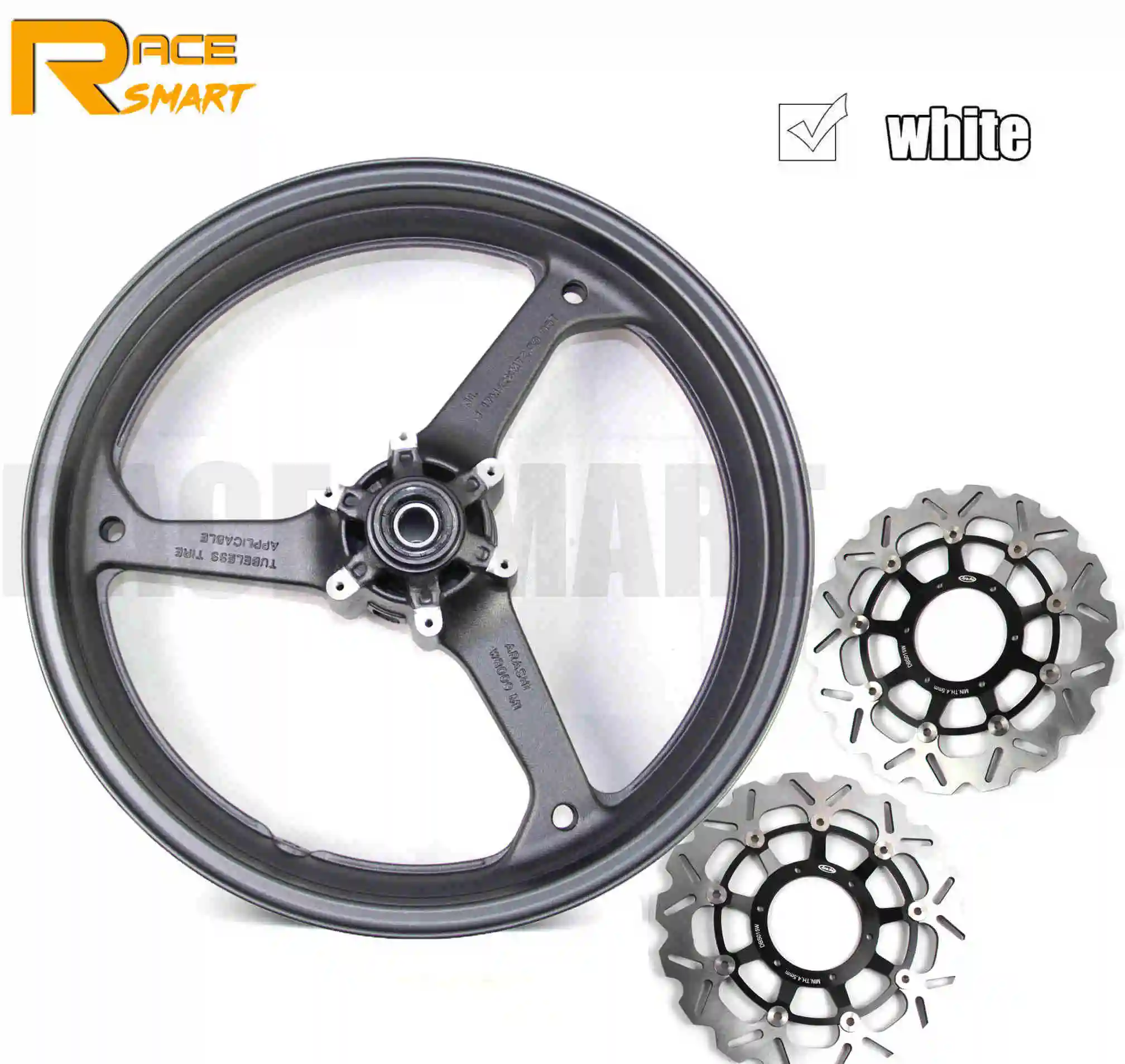 Orange wheel rim Обод колеса мотоцикла для Honda CBR600RR 2007- передние колеса диски мотоциклов колеса диски CBR 600RR 2012 2013 - Цвет: Orange wheel rim