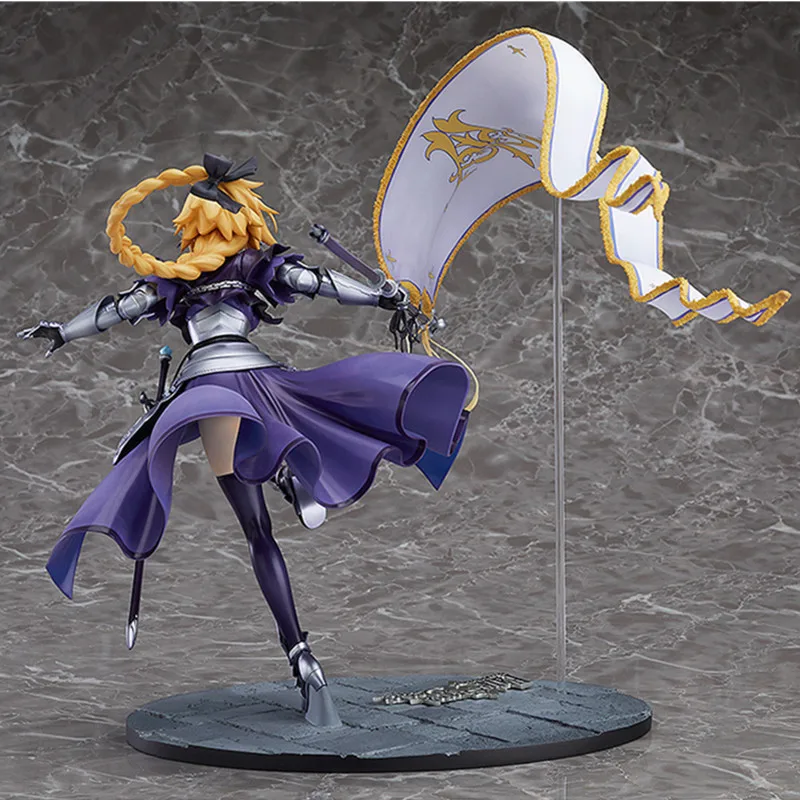 Fate/Grand Order Joan of Arc развевающиеся флаги Saintly-woman Jeanne d'Arc ПВХ фигурка Коллекционная модель игрушки X4073