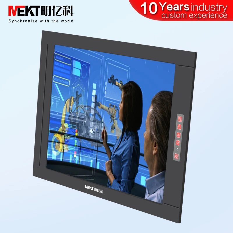 MEKT L190VX 15/17/19 дюймовый сенсорный экран 4:3 монитор/ПК HD дисплей|Мониторы| |
