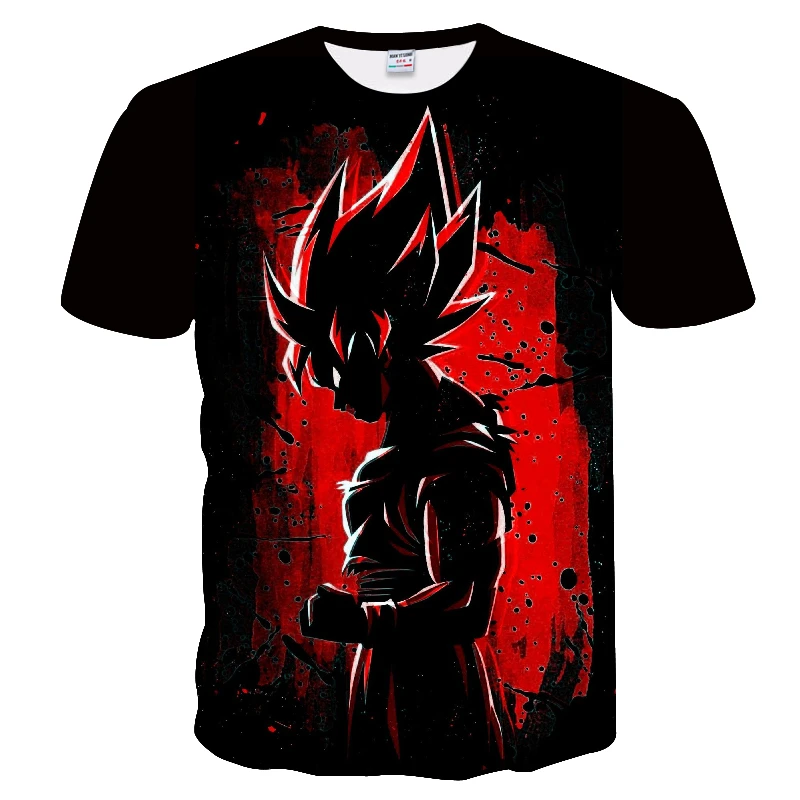 Nouveau 2019 Hommes 3d T Shirt Dragon Ball Z Ultra Instinct Goku Super Saiyan Dieu Bleu Vegeta Imprime Dessin Anime Ete T Shirts T Shirts Aliexpress