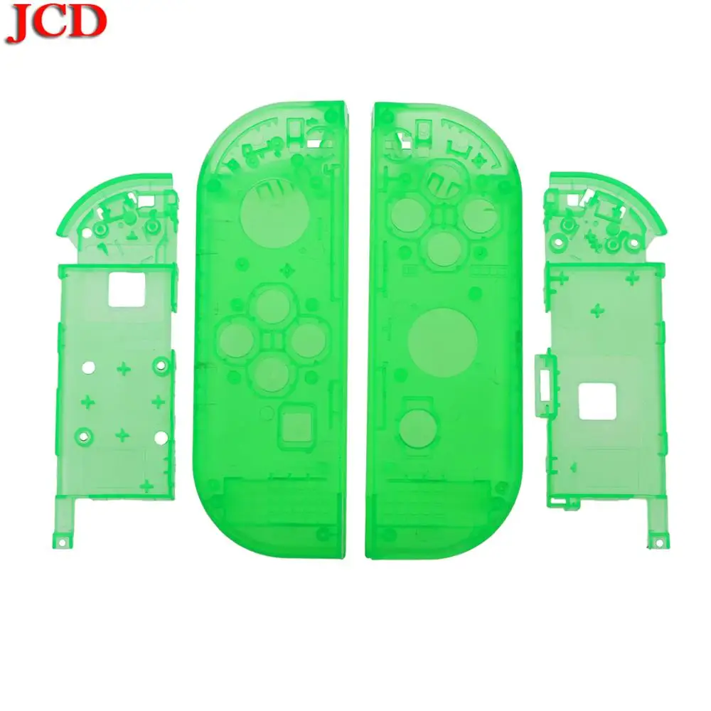 No20 JCD, Сменный корпус, чехол для пульта, контроллер NS для Joy-Con, чехол для игровой консоли, прозрачный - Цвет: No20