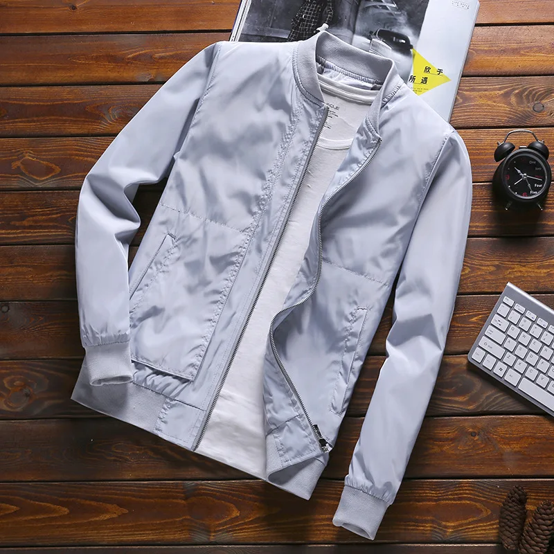 

Multi--Multi-color 19 Thin Type for Spring And Autumn Wind Coat Youth MEN'S Coat Casual Men'S Wear Korean-style Slim Fit Fashion